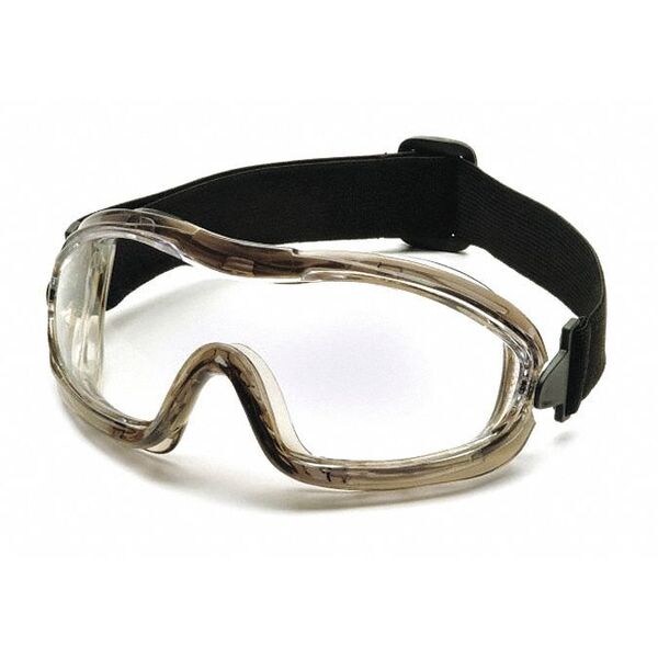 Pyramex Safety Goggles, Anti-Fog, Scratch-Resistant, Clear Lens, D3, D4 ANSI/Dust Splash Rating, Universal - G704T