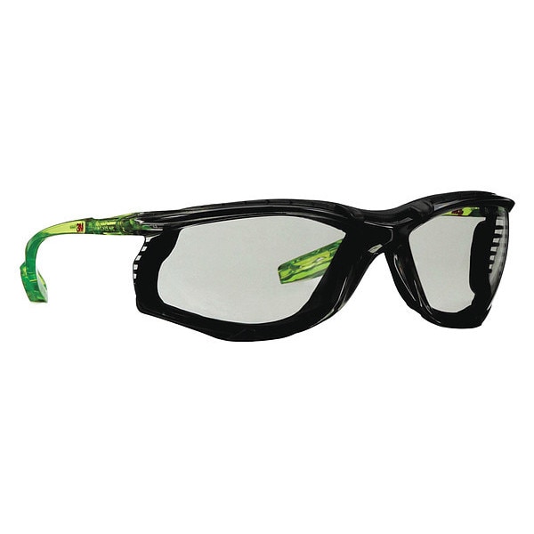 3M CCS, Safety Glasses Anti-Fog &  Anti-Scratch, I/O Lens, Frameless, Wraparound - SCCS07SGAF-GRN-F