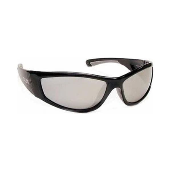 Coyote Eyewear Coyote Eyewear 680562500653 FP-69 Floating Polarized Sunglasses; Black & Silver Mirror - FP-69 BLK/SILVER MIRROR