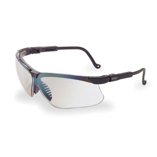 Honeywell Uvex Genesis, Safety Glasses Anti-Scratch, Clear Lens, Half-Frame, Wraparound - S3204