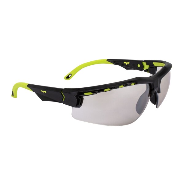 Radians Safety Glasses Indoor/Outdoor Lens, Half-Frame, Half Frame, 1 PR - TXE8-90ID
