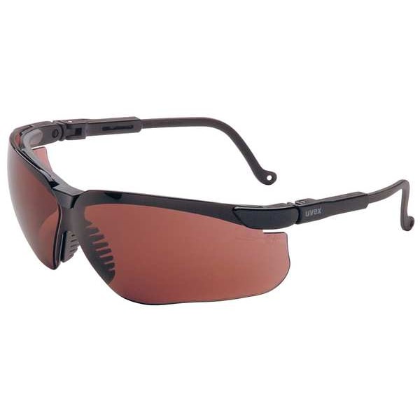Honeywell Uvex Genesis, Safety Glasses Anti-Fog, Hydrophilic, Hydrophobic, Anti-Scratch, SCT-Gray Lens, Full-Frame - S3205HS