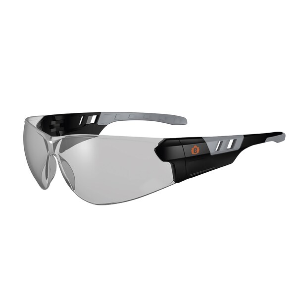 Ergodyne Safety Glasses, Indoor/Outdoor Anti-Fog Lens, Matte Black Frame - SAGA-AFAS