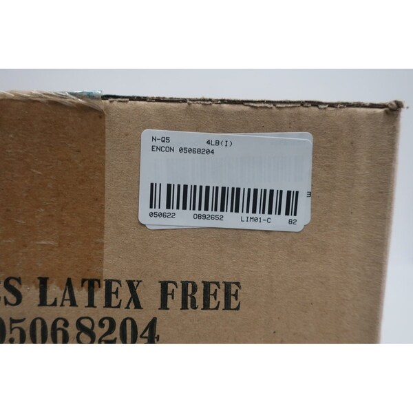 Encon Enfog Box of 12 Clear Lens/Gray Frame Safety Goggle - 5068204
