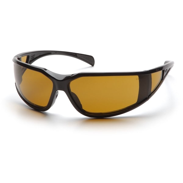 Pyramex Amber Lens Exeter Shooters Glasses - SB5133DT