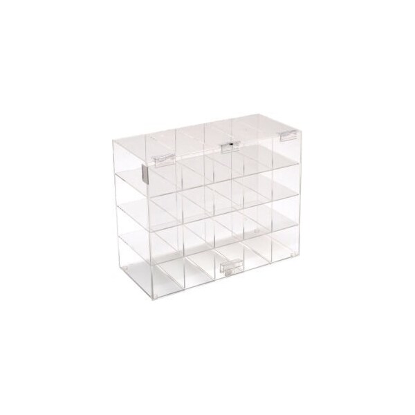 Horizon Mfg Horizon Mfg. Safety Glass Holder With Door, 5203, Holds 20 Glasses, 6-3/4"L - 5203