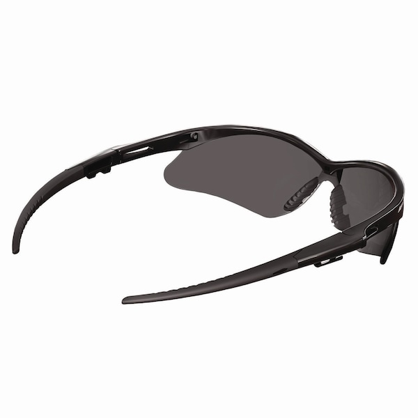 Kleenguard V30 Nemesis VL Safety Glasses, Black Frame, Smoke Lens, 12PK - 55391