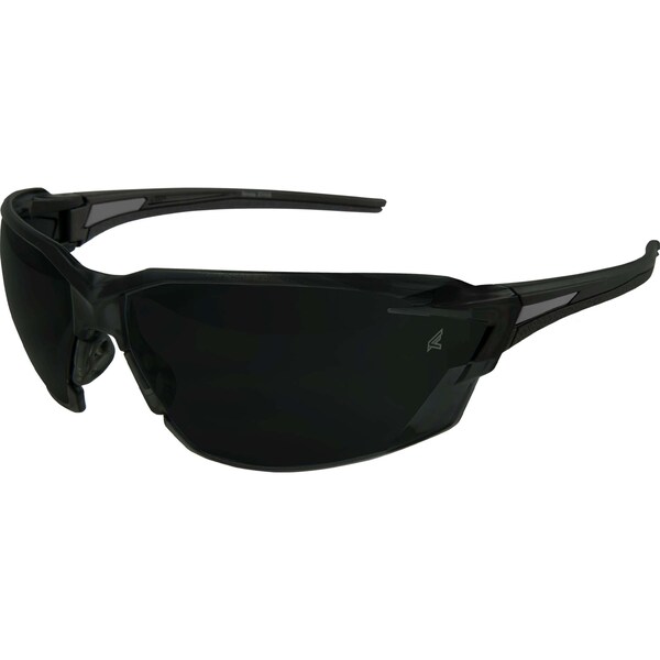 Edge Eyewear Nevosa Safety Eyewear, Black Frame, Smoke Vapor Shield Lenses - XV416VS