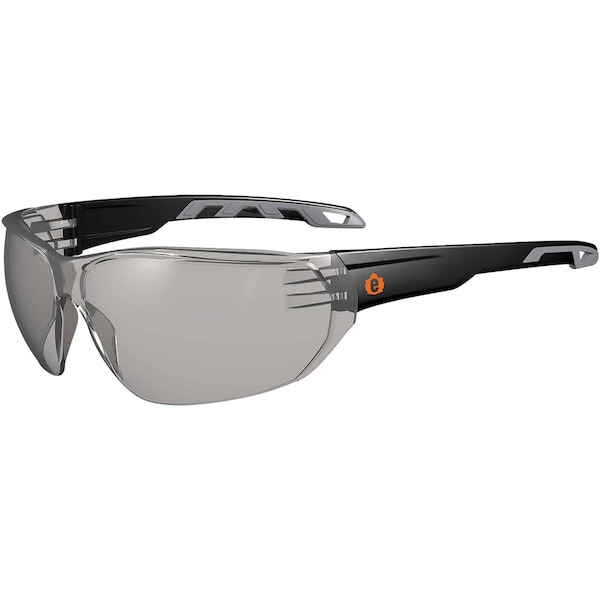 Ergodyne Anti-Fog In/Outdoor Lens Matte Black Frameless Safety Glasses - VALI-AF