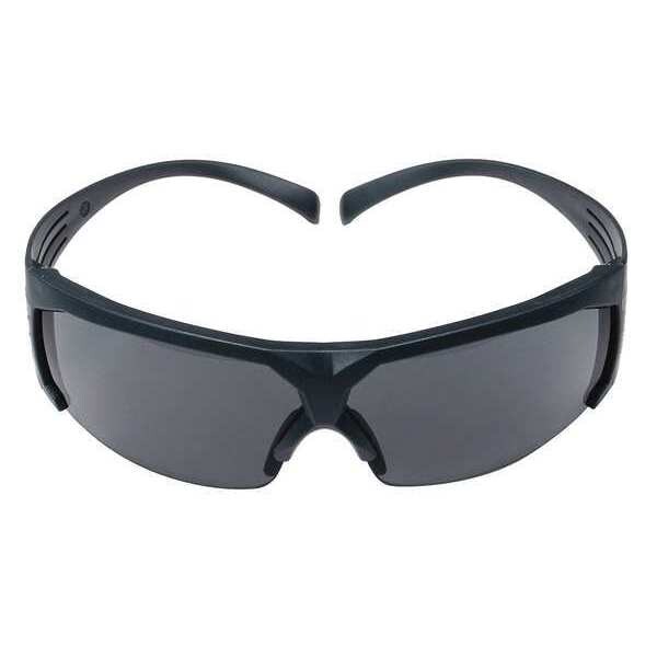3M SecureFit 600, Safety Glasses Anti-Fog, Gray Lens, Half-Frame, Traditional - SF602SGAF