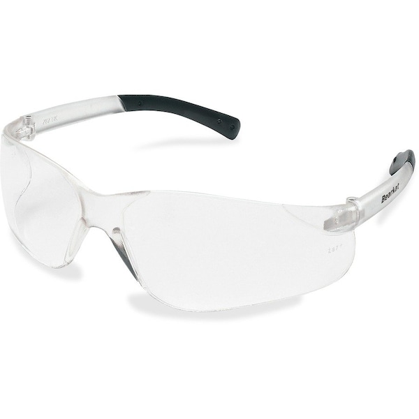 Mcr Safety BearKat Safety Glasses, Polycarbonate, Clear - MCSCRWBK110