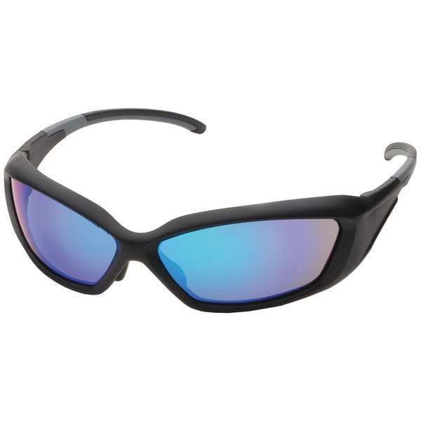 Revision Military Safety Glasses Anti-Fog &  Anti-Scratch, Gray Mirror Lens, Wraparound - 4-0491-0003