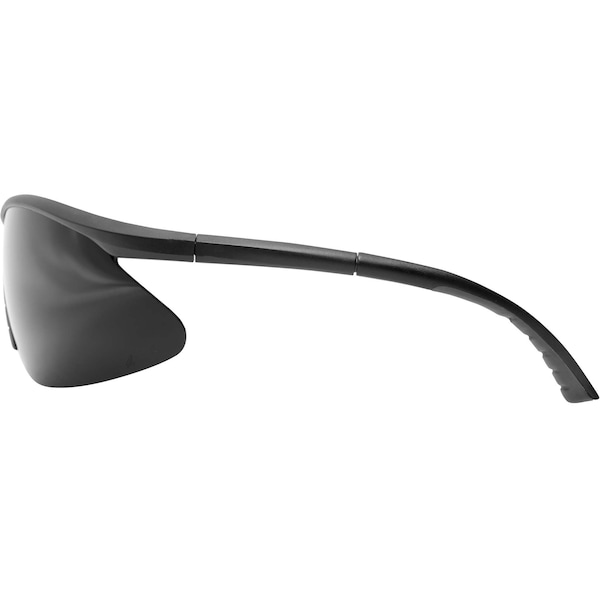 Edge Eyewear Banraj, Safety Glasses Anti-Scratch, Smoke Lens, Half-Frame, Wraparound - DB116