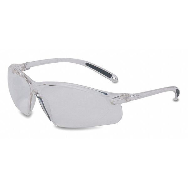 Honeywell Uvex A700, Safety Glasses Anti-Scratch, Clear Lens, Half-Frame, Wraparound - A700