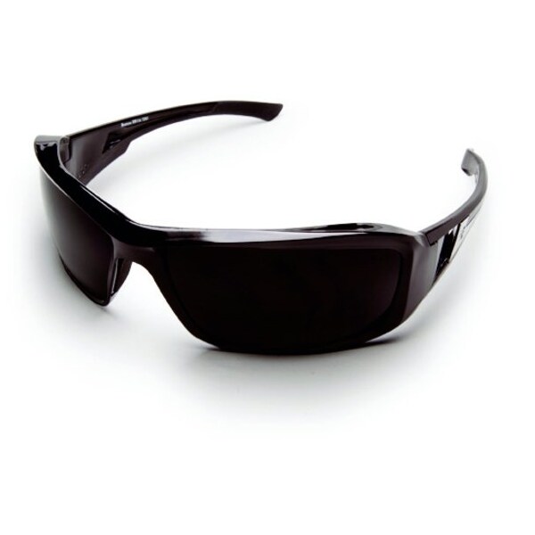 Edge Eyewear Brazeau, Safety Glasses Anti-Scratch, Gray Lens, Full-Frame, Wraparound - XB116-S