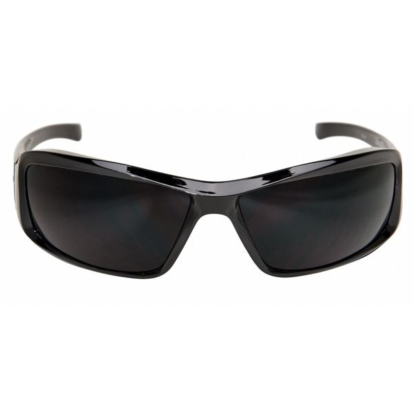 Edge Eyewear Brazeau, Safety Glasses Anti-Scratch, Gray Lens, Full-Frame, Wraparound - XB116-P1