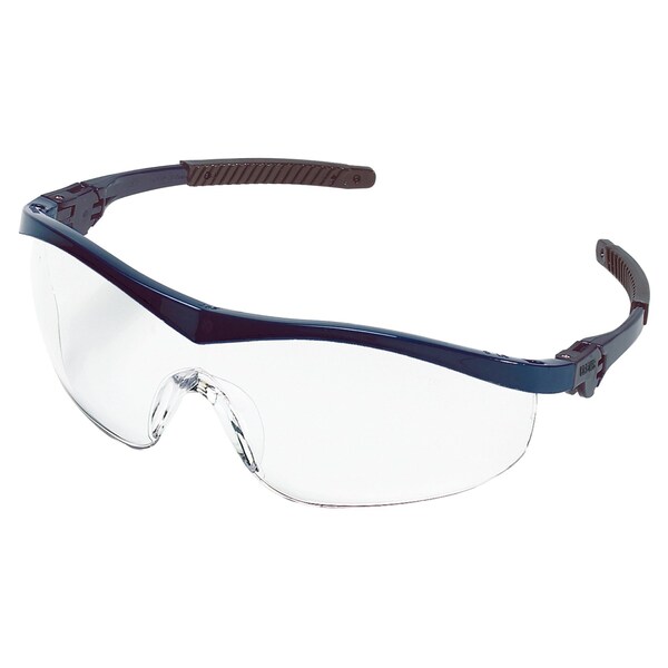 Mcr Safety Storm, Safety Glasses Anti-Scratch, Clear Lens - ST120