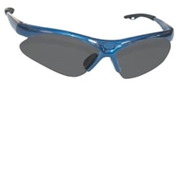 Sas Safety SAS Safety SAS540-0301 Diamondback Safety Gls Blue Frame-Shade Lens - SAS540-0301