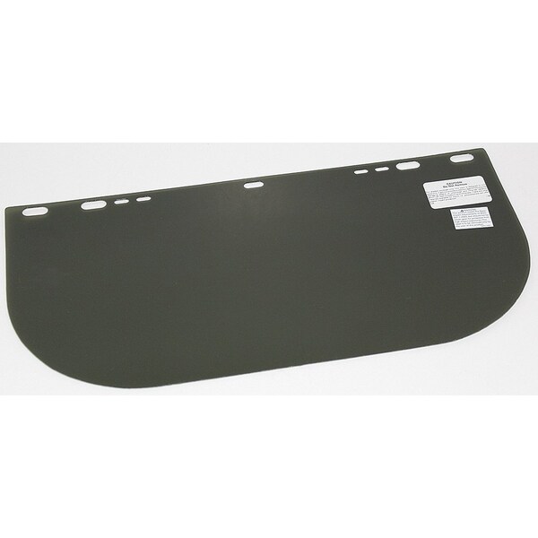 Sellstrom Universal Series Acetate Face Shield Window, 5 IR, 8 in x 16 in x .040 in - S37050