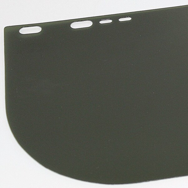 Sellstrom Universal Series Acetate Face Shield Window, 5 IR, 8 in x 16 in x .040 in - S37050