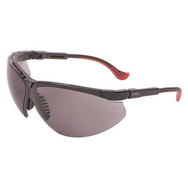 Honeywell Uvex Genesis XC, Safety Glasses Anti-Scratch, Gray Lens, Half-Frame, Wraparound - S3301