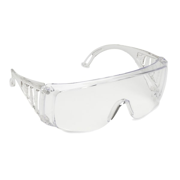 Slammer Safety Glasses, Clear, Uncoated Lens, PR - EC10SX