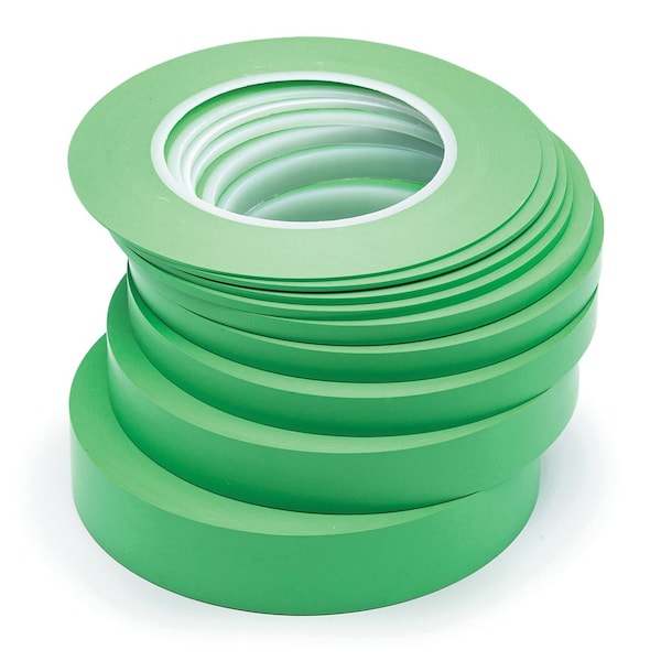 Jtape Unlimited CINTA DE LÍNEA FINA VERDE 1/4 pulgadas X 180 pies - 1105.0655