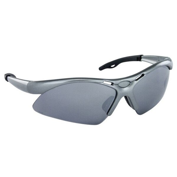 Sas Safety SAFETY GLASS DB SLVR FR W/SMOKE MIRROR L - SA540-0103