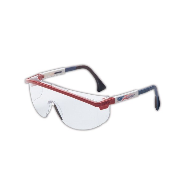 Honeywell Uvex Safety Glasses Uncoated, Clear Lens, 1 PR - S1169
