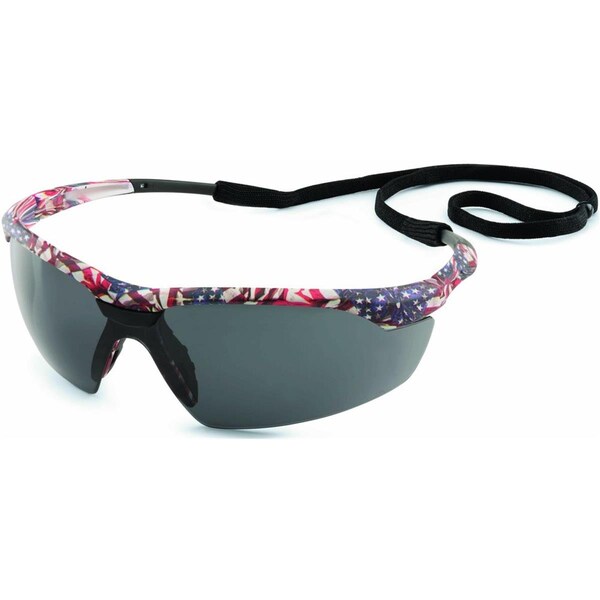 Exotic Old Glory Camo & Gray Anti Fog Conqueror Safety Glasses - EX2988798