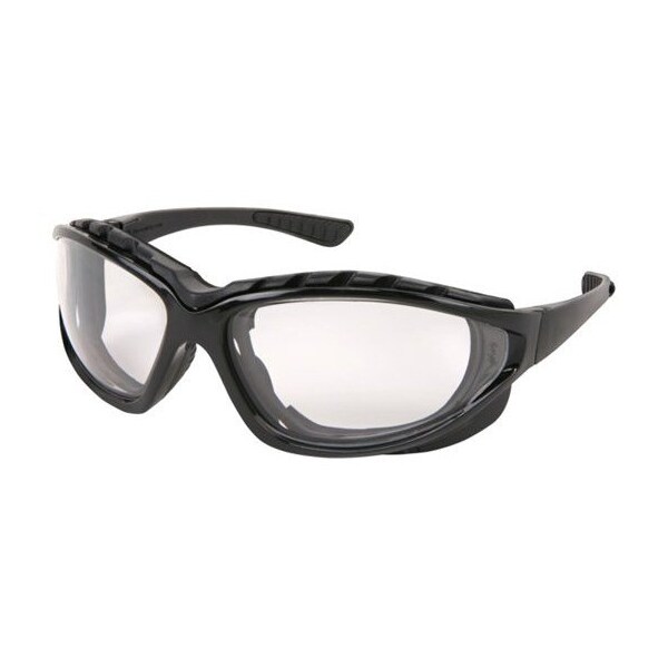 Mcr Safety Safety Glasses, Clear Anti-Fog Lens, Black - RP310PF