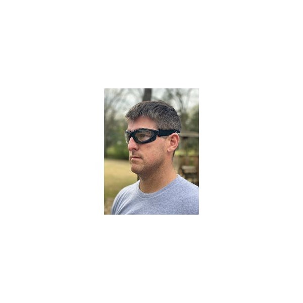 Mcr Safety Safety Glasses, Clear Anti-Fog Lens, Black - RP310PF