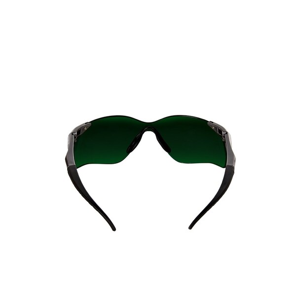 Jackson Safety Safety Glasses, Anti-Scratch Lens, Gunmetal Frameless - 50030