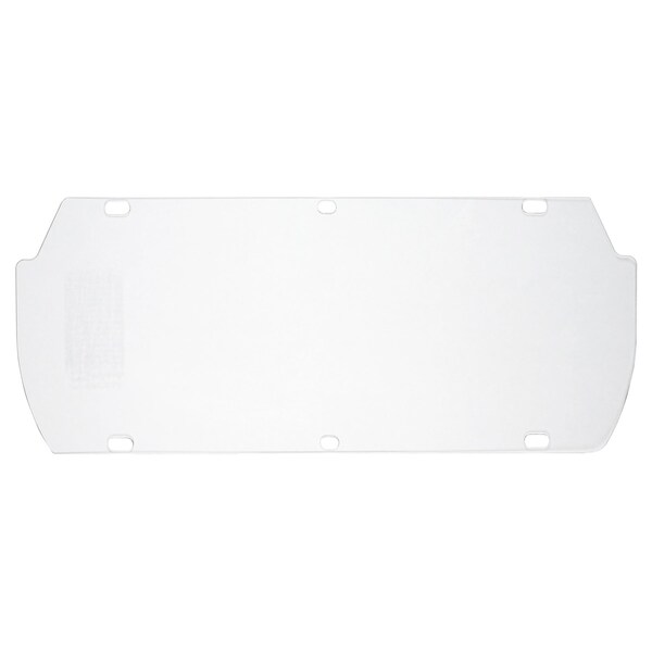 Mcr Safety Glasses, USS Double Clear Acetate 7x16.75x.040, 12PK - 494400