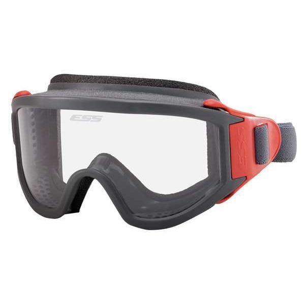 Ess Fire Goggle, Anti-Fog, Scratch-Resistant, Clear Lens, Indirect Venting, Universal - 740-0287