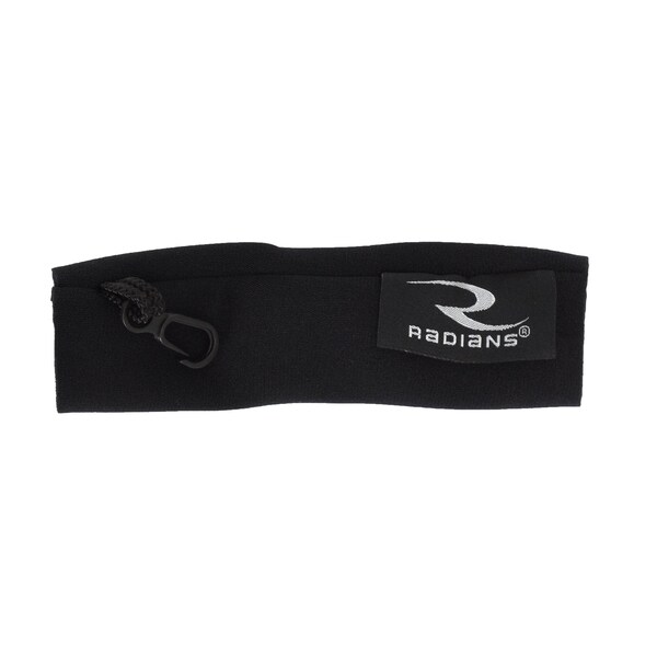 Radians Cheaters(R) Bi-Focal Safety Reading Glasses, Black Wraparound Frame, +1.50 Diopter, Gray Lens, M - CH1-215