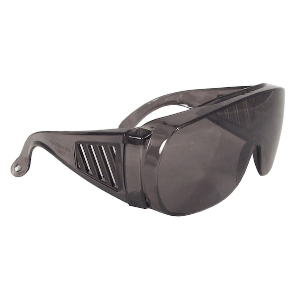 Radians Safety Glasses, OTG Smoke Lens, Scratch-Resistant,  - 360-S