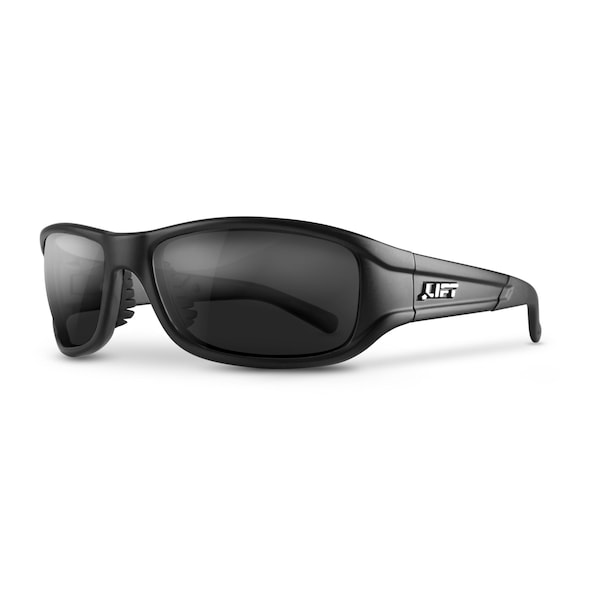Lift Safety ALIAS Safety Glasses Matte BlackSilver Revo - EAS-15MKSR