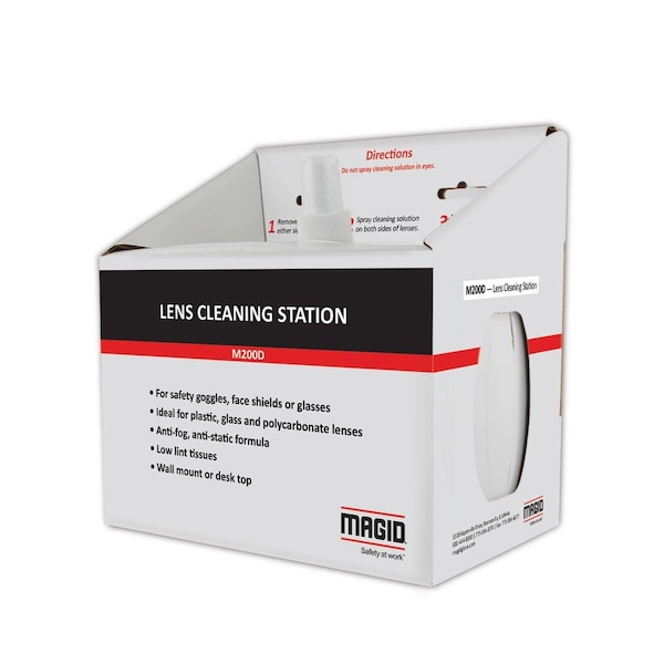 Magid Economy Size Lens Cleaning Station, 5" X 8" - M300D