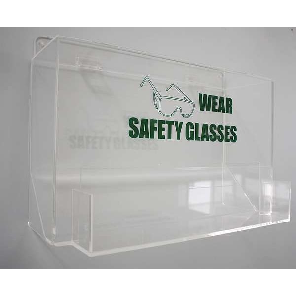 Zoro Select Eyewear Dispenser, Tray, Acrylic, 35 Pairs - 23Z419