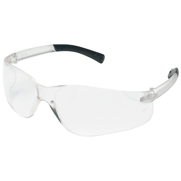 Mcr Safety Glasses, BearKat BK1 Clear MAX6 Lens, 12PK - BK110PF