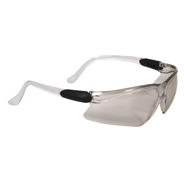 Radians Safety Glasses, Wraparound I/O Polycarbonate Lens, Uncoated,  - BA1-90