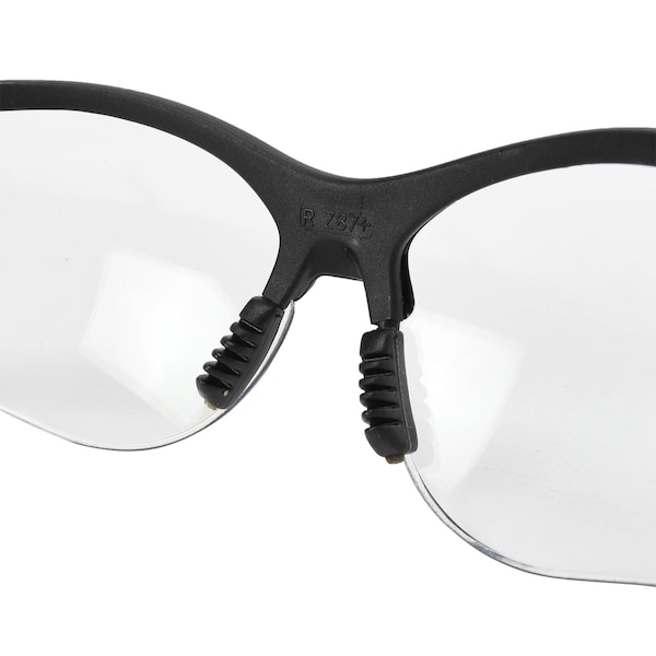 Dewalt Reinforcer, Safety Glasses Anti-Scratch, Clear Lens, Full-Frame, Wraparound - DPG58-1D
