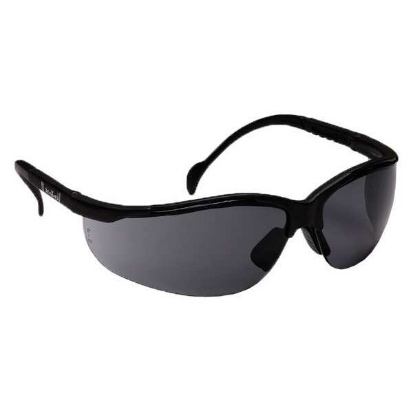 Pyramex Venture II, Safety Glasses Anti-Fog, Anti-Static & Anti-Scratch, Gray Lens, Half-Frame, Wraparound - SB1820ST