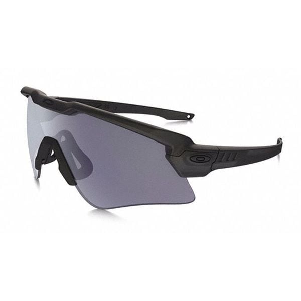 Oakley M Frame 3.0, Safety Glasses Anti-Scratch, Gray Lens, Half-Frame, Wraparound - OO9296-04