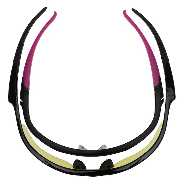 Kleenguard V30 Nemesis, Safety Glasses Anti-Scratch, Gray Lens, Half-Frame, Wraparound - 38476