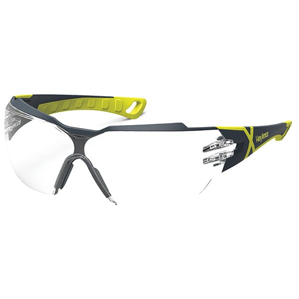 Hexarmor Safety Glasses, MX300, Anti-Fog Coating, TruShield, Half-Frame Clear Lens - 11-13001-02