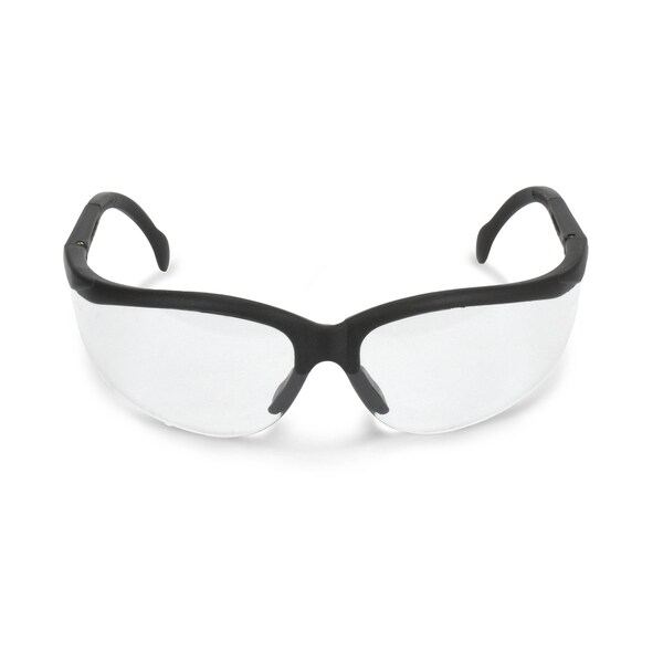 Radians Journey, Safety Glasses Anti-Scratch, Clear Lens, Half-Frame, Wraparound - JR0110ID