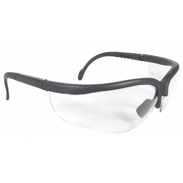 Radians Journey, Safety Glasses Anti-Scratch, Clear Lens, Half-Frame, Wraparound - JR0110ID