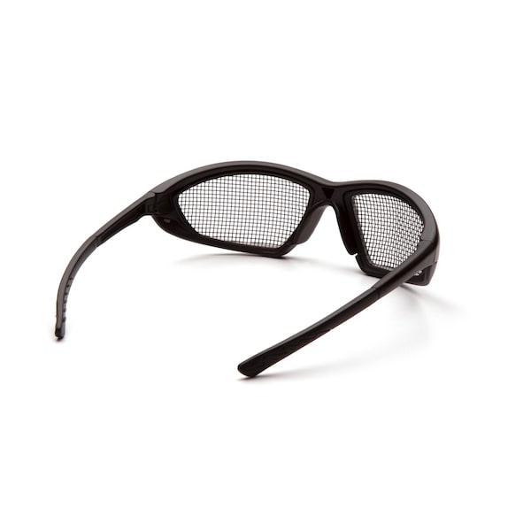 Pyramex Safety Glasses, Trifecta Steel, Mesh - SB74WMD